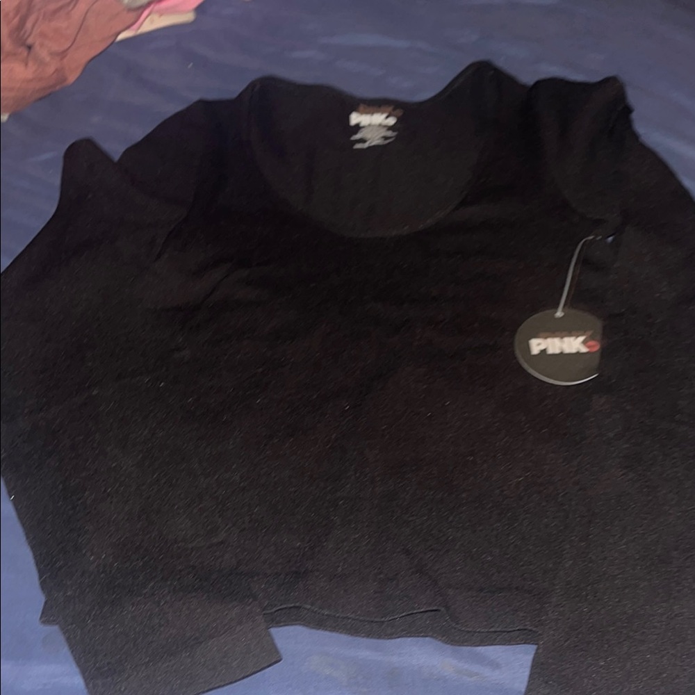 Women pink dot sweater size large